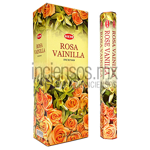 Incienso HEM de Rosa Vainilla