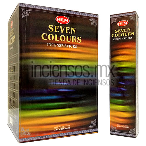 Incienso HEM Siete Colores