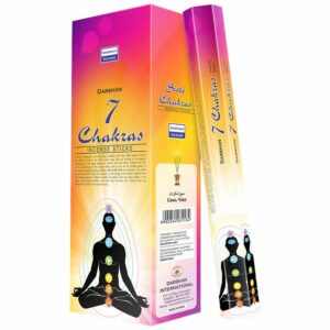 Incienso DARSHAN 7 Chakras (120 varitas)
