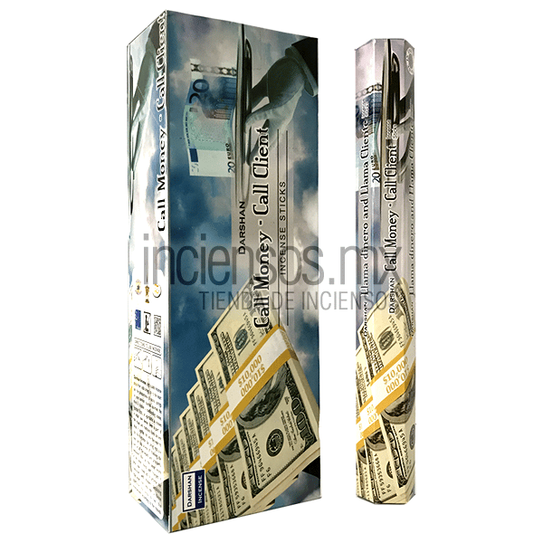 Incienso Darshan Llama Dinero - Llama Clientes