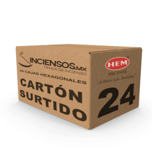 Incienso HEM Hexa Mayoreo (24 Cajas)