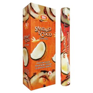 Incienso BIC Sándalo y Coco (120 varitas)