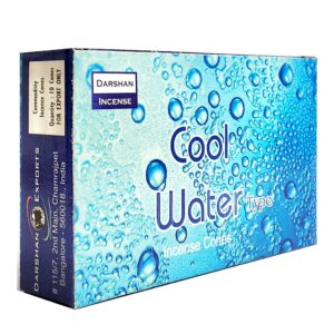 Incienso DARSHAN Agua Fresca (10 conos)