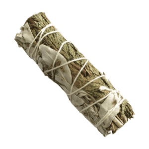 Salvia Blanca + Cedro (4 pulgadas)