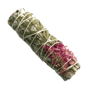 Salvia Blanca + Flor de Lavanda + Nube de Eucalipto (4 pulgadas)