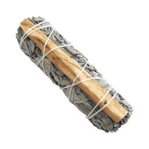 Salvia Blanca + Palo Santo (4 Pulgadas)